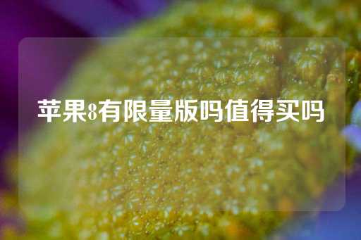 苹果8有限量版吗值得买吗